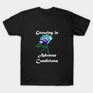 Gay (MLM) Pride Rose T-Shirt